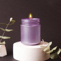 Kokulu Cam Mum – Sütlü Kahve